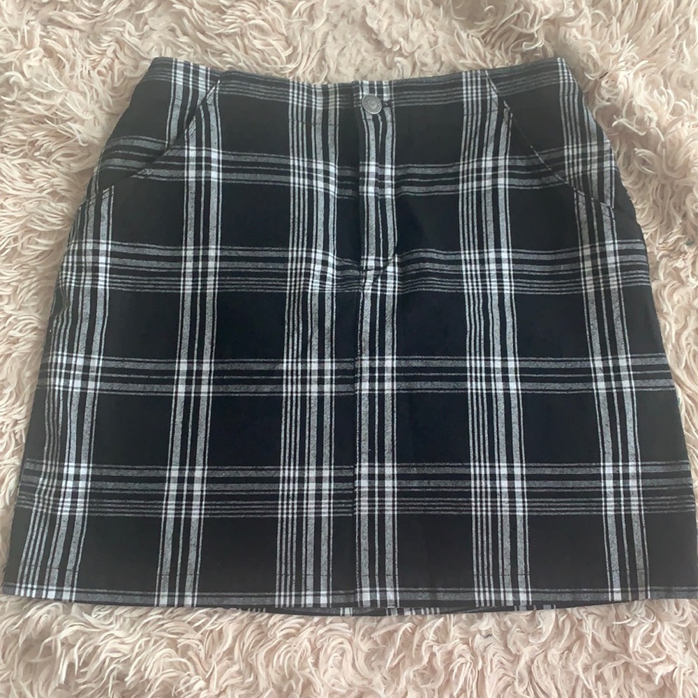 Plaid Mini Skirt | Hollister